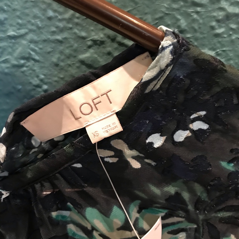 Loft Sheer Blouse - Picture 7 of 8